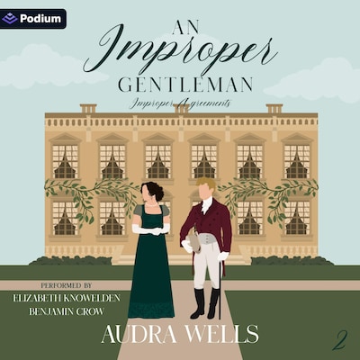 An Improper Gentleman – omslag til lydbogen af Audra Wells