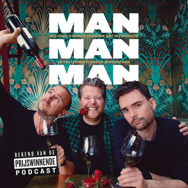 Man man man, het boek: Bas, Chris en Domien proberen niet te struikelen op het levenspad van de moderne man