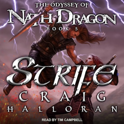 Strife – omslag til lydbogen af Craig Halloran