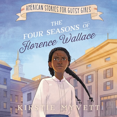 The Four Seasons of Florence Wallace – omslag til lydbogen af Kirstie Myvett