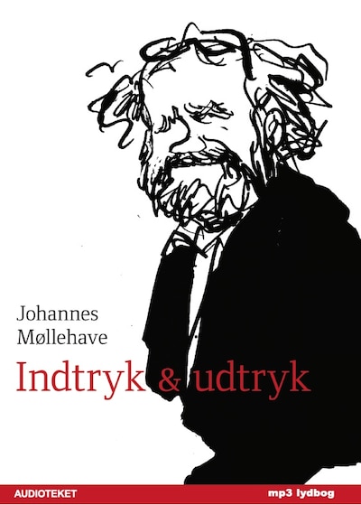 Indtryk og udtryk – omslag til lydbogen af Johannes Møllehave