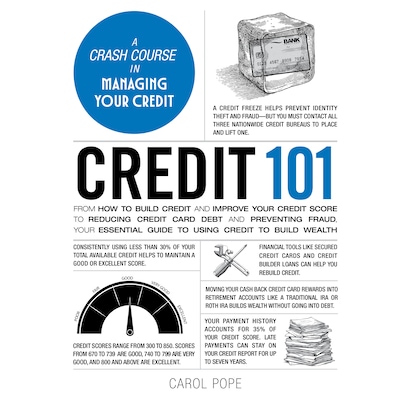 Credit 101 – omslag til lydbogen af Carol Pope