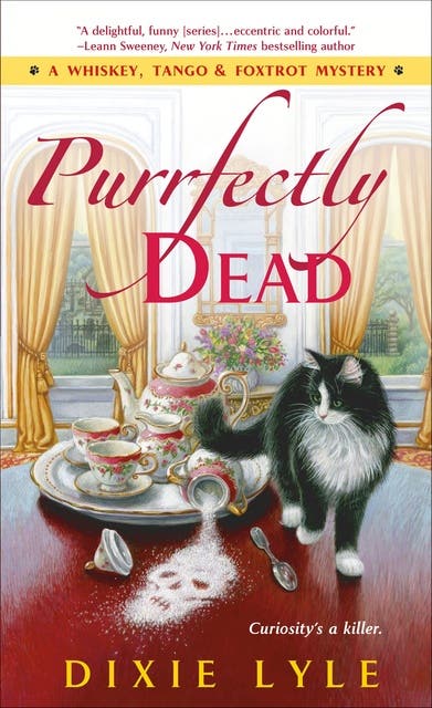 Purrfectly Dead – omslag til lydbogen af Dixie Lyle