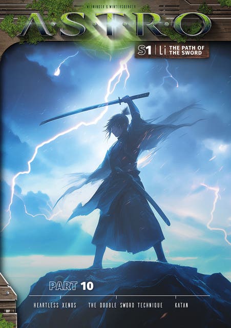 LI S1 - Part 10: Heartless Xenos, The Double Sword Technique, Katan – omslag til lydbogen af Martin Wintersberger, Manuela Wieninger