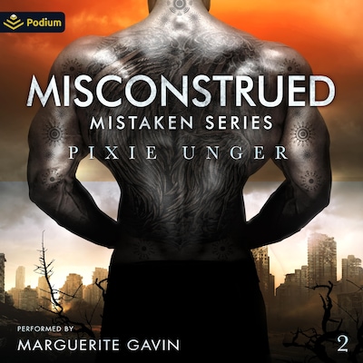Misconstrued – omslag til lydbogen af Pixie Unger