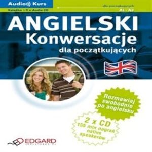 Angielski Konwersacje dla początkujących – okładka audiobooka, autor N/A