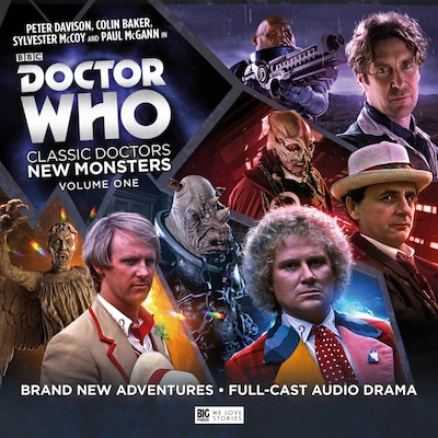 Doctor Who - Classic Doctors New Monsters Volume 01 (Unabridged) – omslag til lydbogen af Phil Mulryne, Simon Barnard, Paul Morris