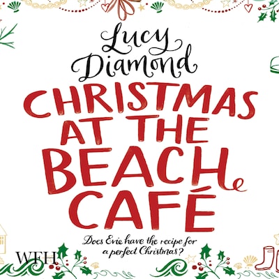 Christmas at the Beach Café – omslag til lydbogen af Lucy Diamond