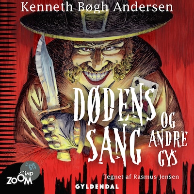 Dødens sang - og andre gys – omslag til lydbogen af Kenneth Bøgh Andersen