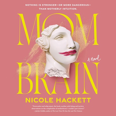 Mom Brain – omslag til lydbogen af Nicole Hackett