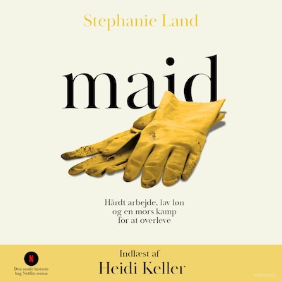 Maid – omslag til lydbogen af Stephanie Land