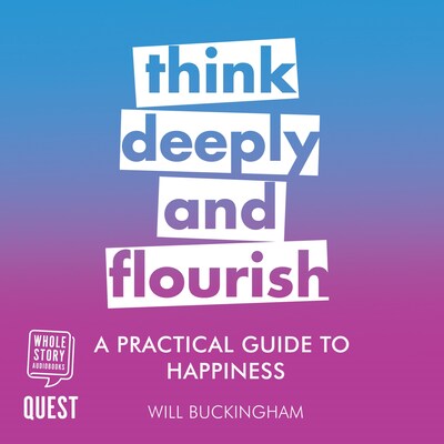 A Practical Guide to Happiness – omslag til lydbogen af Will Buckingham