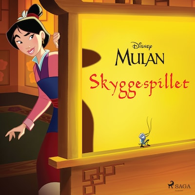 Mulan - Skyggespillet – omslag til lydbogen af Disney