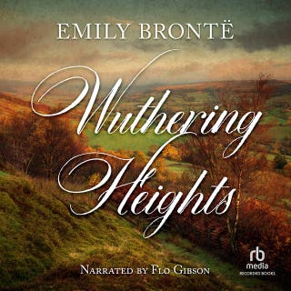 Wuthering Heights – omslag till ljudboken av Emily Bronte