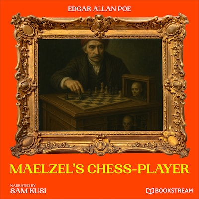 Maelzel's Chess-Player – omslag til lydbogen af Edgar Allan Poe