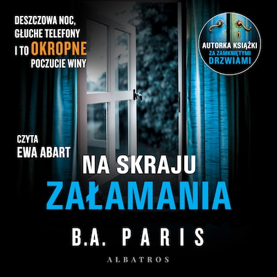 Na skraju załamania – okładka audiobooka, autor B.A. Paris