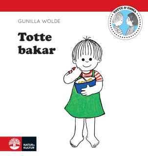 Totte bakar – omslag till ljudboken av Gunilla Wolde