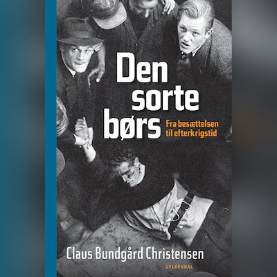 Den sorte børs – omslag til lydbogen af Claus Bundgård Christensen