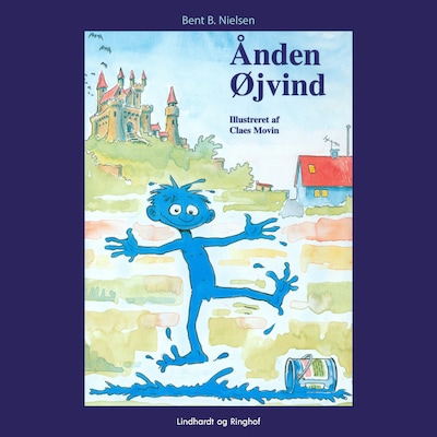 Ånden Øjvind – omslag til lydbogen af Bent B. Nielsen
