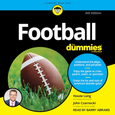 Football For Dummies – omslag til lydbogen af Howie Long, John Czarnecki