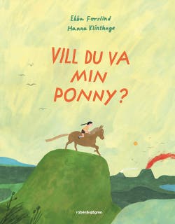 Vill du va min ponny? – omslag till ljudboken av Ebba Forslind