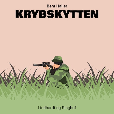 Krybskytten – omslag til lydbogen af Bent Haller