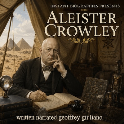 Aleister Crowley – omslag til lydbogen af Geoffrey Giuliano