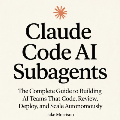 Claude Code AI Subagents – omslag til lydbogen af Jake Morrison