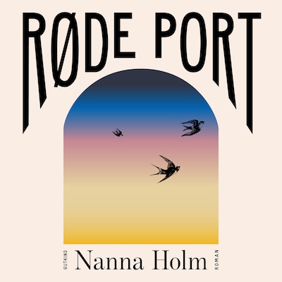 Røde Port – omslag til lydbogen af Nanna Holm