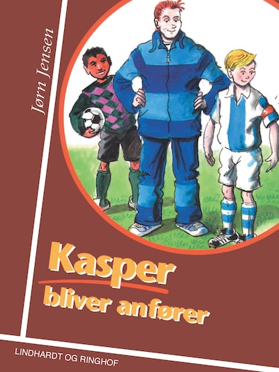 Kasper bliver anfører – omslag til lydbogen af Jørn Jensen