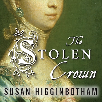 The Stolen Crown – omslag til lydbogen af Susan Higginbotham