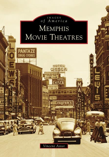 Memphis Movie Theatres – omslag til lydbogen af Vincent Astor