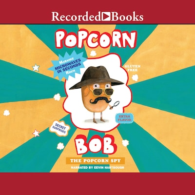 Popcorn Bob: The Popcorn Spy – omslag til lydbogen af Maranke Rinck