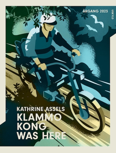 Klammo Kong was here – omslag til lydbogen af Kathrine Assels