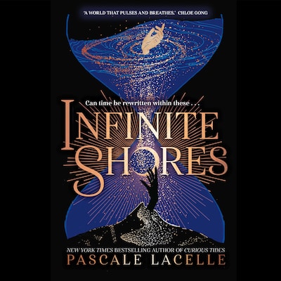 Infinite Shores – omslag til lydbogen af Pascale Lacelle