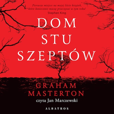 Dom stu szeptów – okładka audiobooka, autor Graham Masterton
