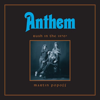 Anthem – omslag til lydbogen af Martin Popoff