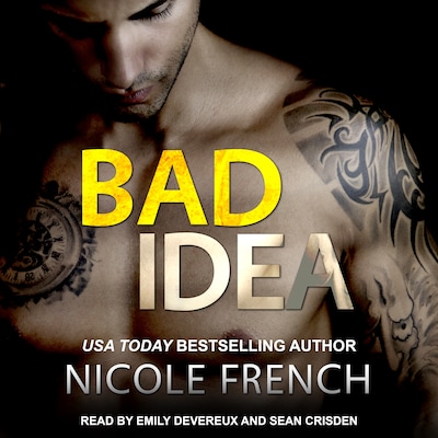 Bad Idea – omslag til lydbogen af Nicole French