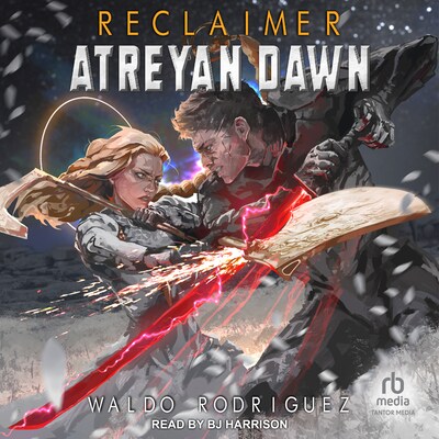 Atreyan Dawn – omslag til lydbogen af Waldo Rodriguez