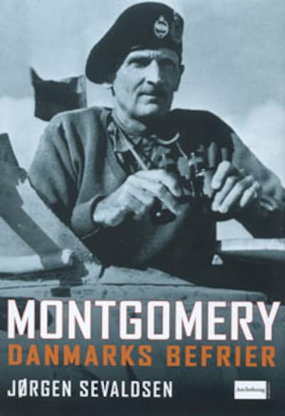 Montgomery - Danmarks befrier – omslag til lydbogen af Jørgen Sevaldsen