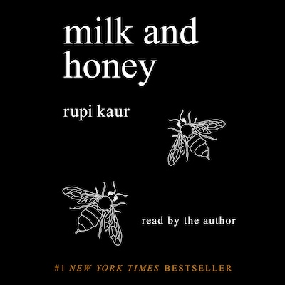 Milk and Honey – omslag til lydbogen af Rupi Kaur