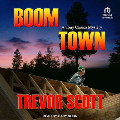 Boom Town – omslag til lydbogen af Trevor Scott