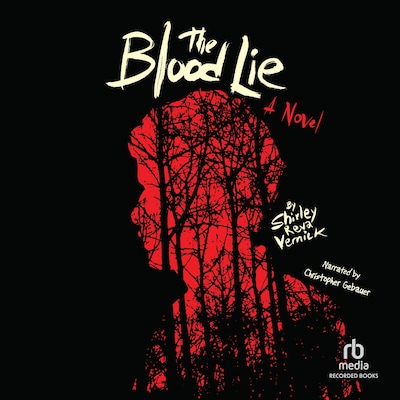 The Blood Lie – omslag til lydbogen af Shirley Reva Vernick