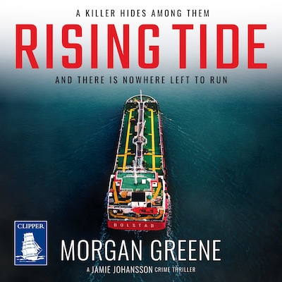 Rising Tide – omslag til lydbogen af Morgan Greene