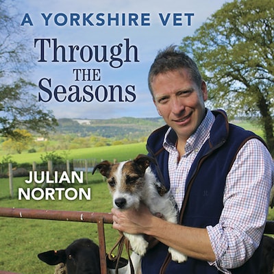 A Yorkshire Vet Through the Seasons – omslag til lydbogen af Julian Norton