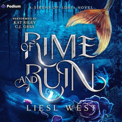 Of Rime and Ruin – omslag til lydbogen af Liesl West