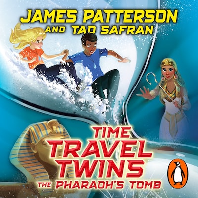 The Time Travel Twins: The Pharaoh’s Tomb – omslag til lydbogen af James Patterson