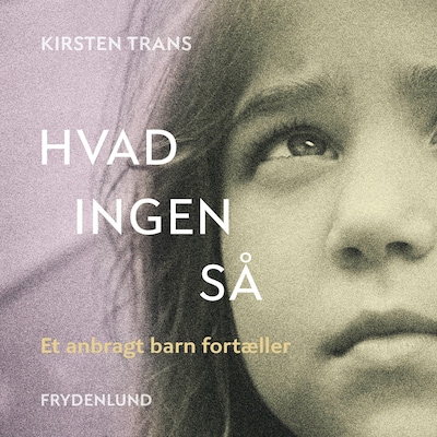 Hvad ingen så – omslag til lydbogen af Kirsten Trans