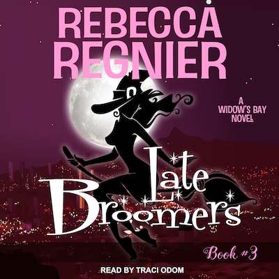 Late Broomers – omslag til lydbogen af Rebecca Regnier