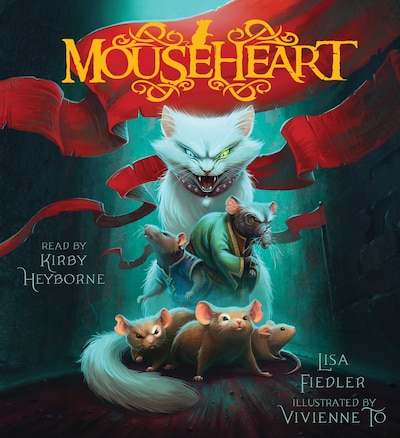 Mouseheart – omslag til lydbogen af Lisa Fiedler
